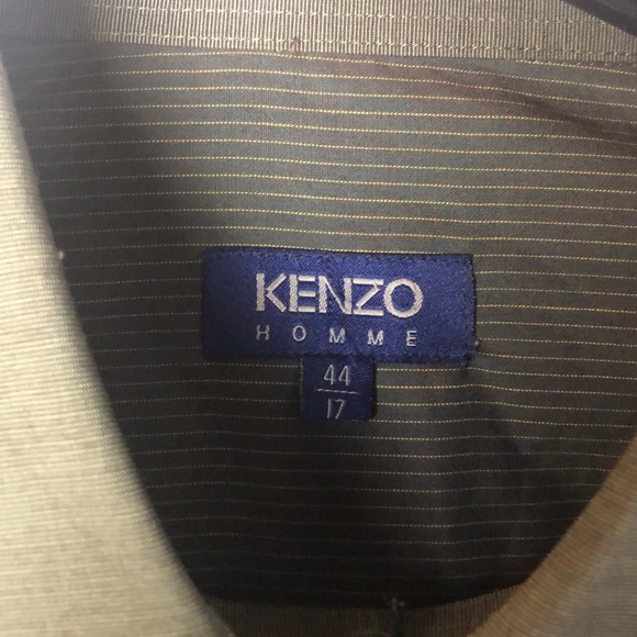 Kenzo Homme long sleeve dress shirt - Picture 2 of 5
